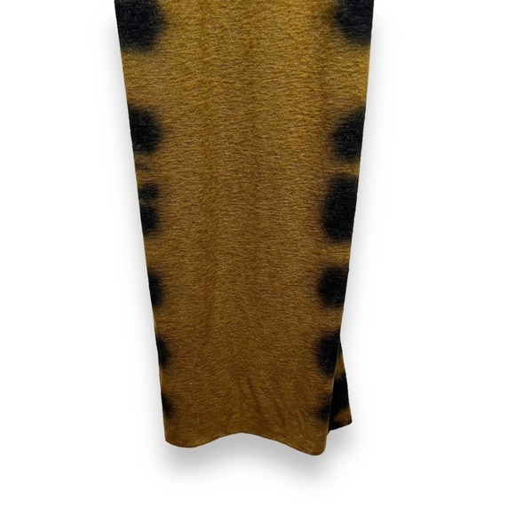 LNA Jericho Tie Dye Knit Body Con Midi Dress Olive Green Size Small - Picture 9 of 10